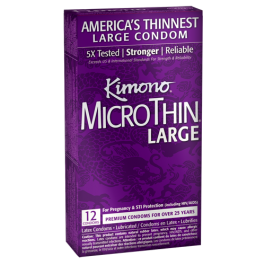 Kimono Microthin Large Condoms