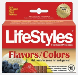 Lifestyles Assorted Flavors Condoms