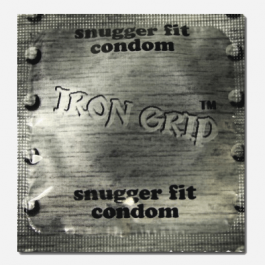 Caution Wear Iron Grip Condoms