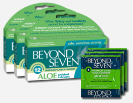 Beyond Seven Aloe Condoms