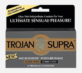 Trojan Supra Condoms 6-pack