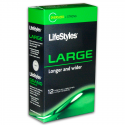 LifeStyles® Large - Longer & Wider Condoms (12-Pack)