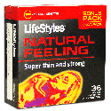 LifeStyles® Natural Feeling Condoms (36-Pack)