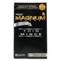 Trojan Magnum Thin - Large Size Condoms 12-pack