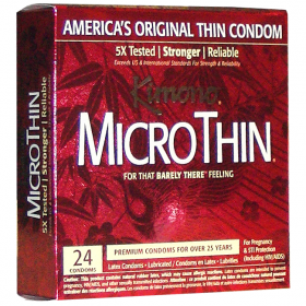 Kimono MicroThin Condoms (24-Pack)