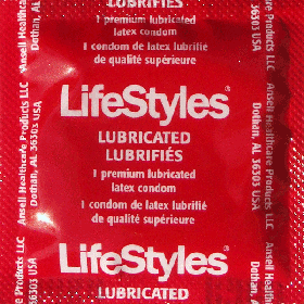 LifeStyles® Lubricated Condoms (regular)