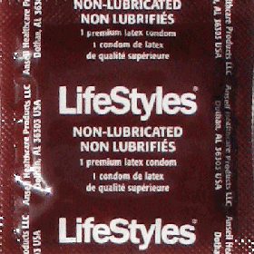 Lifestyles® Non-Lubricated Condoms (Bulk 24+)
