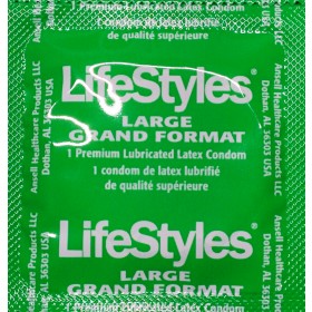 LifeStyles® Large - Longer & Wider Condoms (Bulk 24+)
